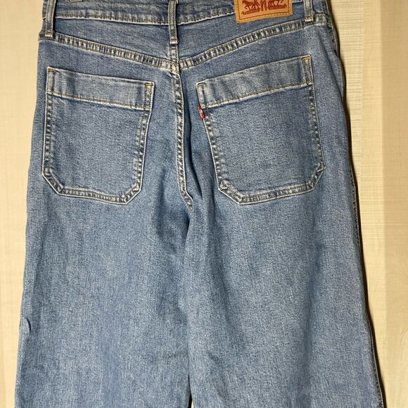 Levi’s Mile High Wide Leg denim jeans, size 28 - Picture 13 of 15